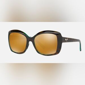 Authentic Maui Jim Tortoise and True Blue Polarized Sunglasses, No Case Or Box